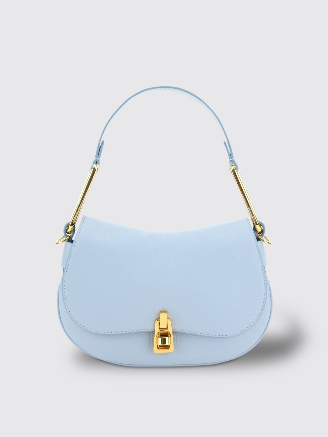 Shop Coccinelle Shoulder Bag  Woman Color Blue