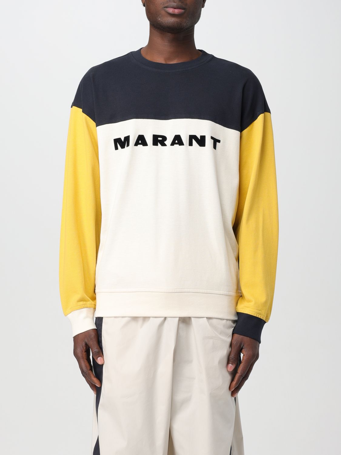 Isabel Marant 卫衣  男士 颜色 黄色 In Yellow
