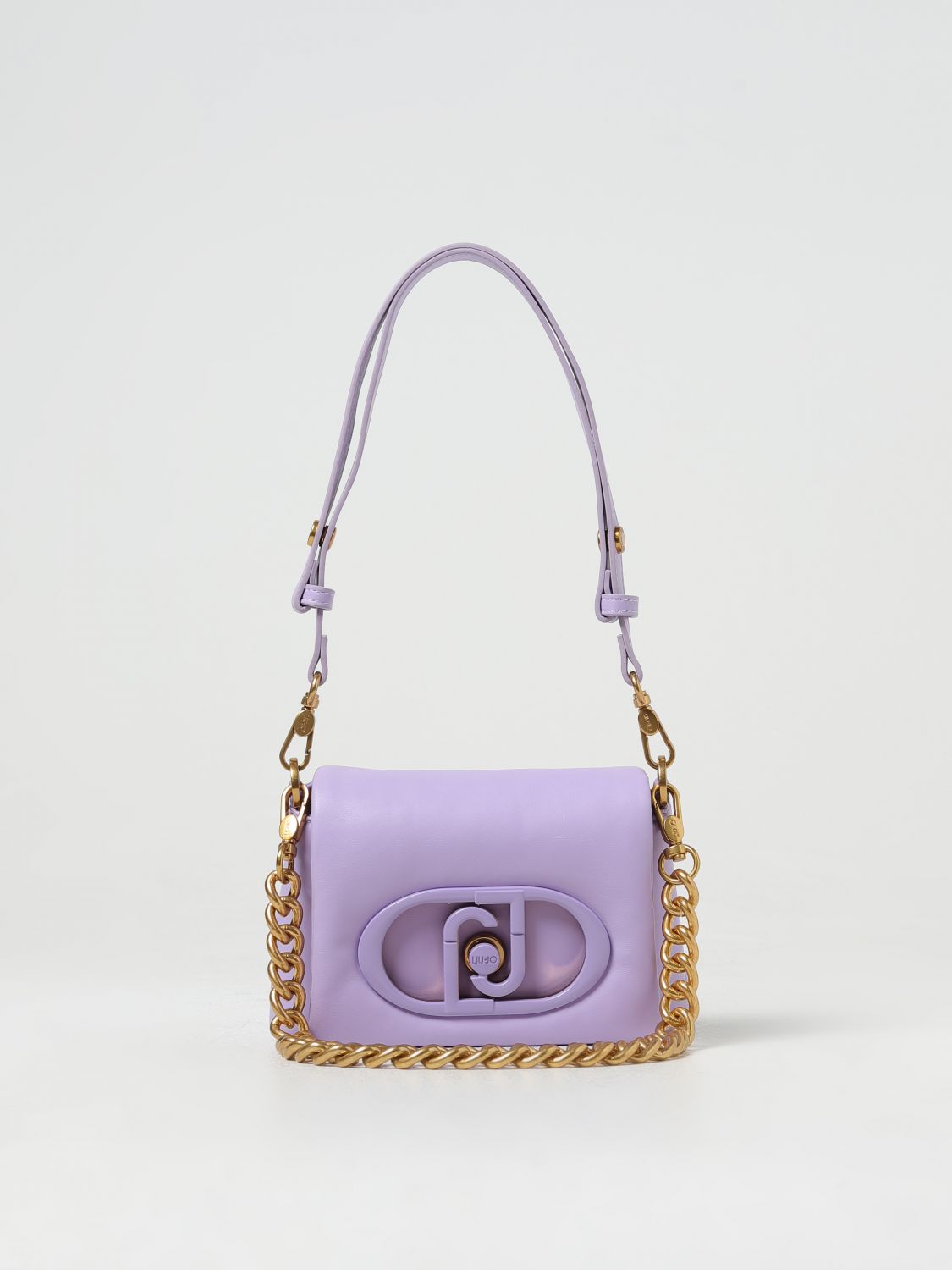 Shop Liu •jo Shoulder Bag Liu Jo Woman Color Violet