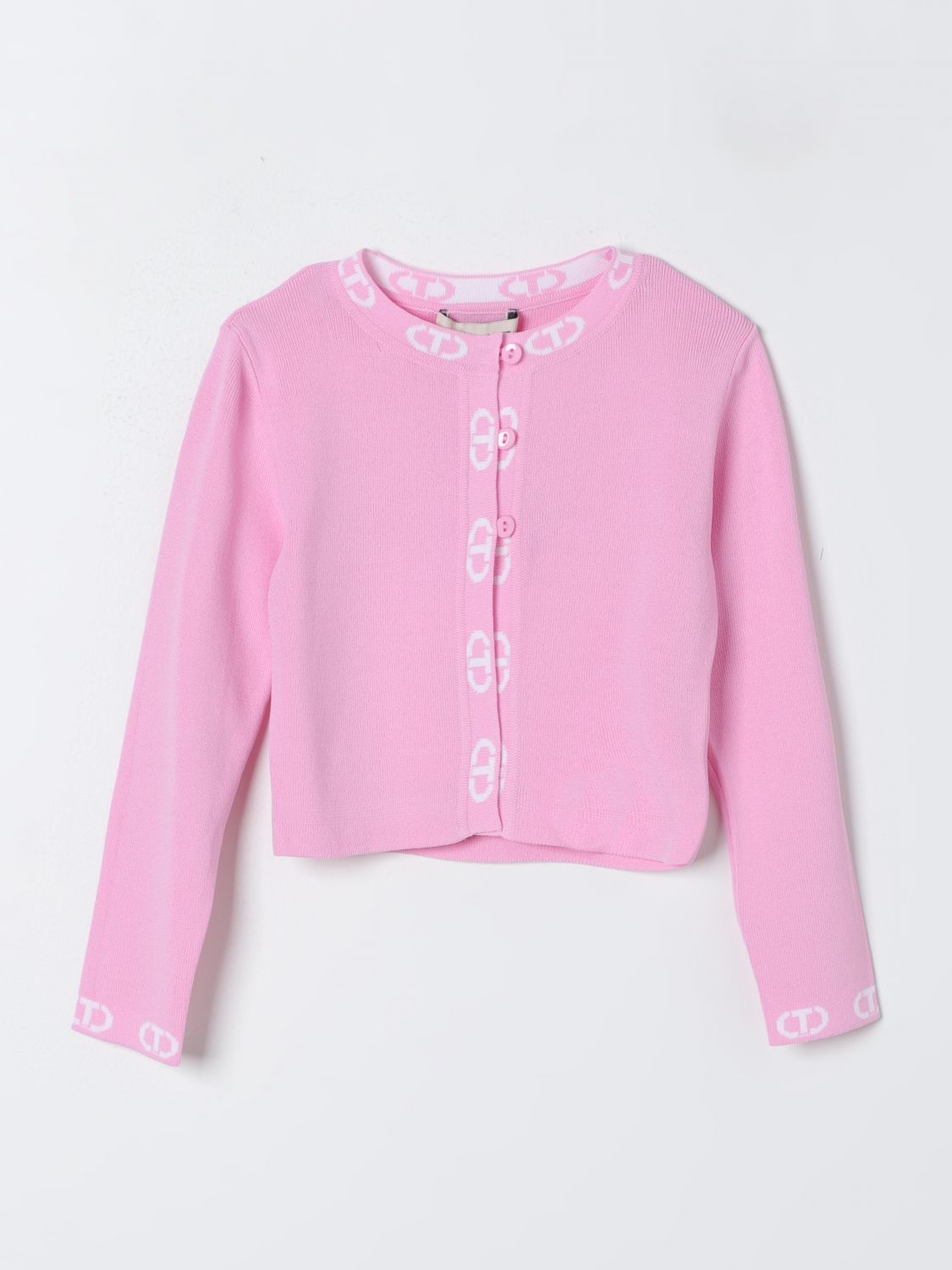 Shop Twinset Sweater  Kids Color Pink
