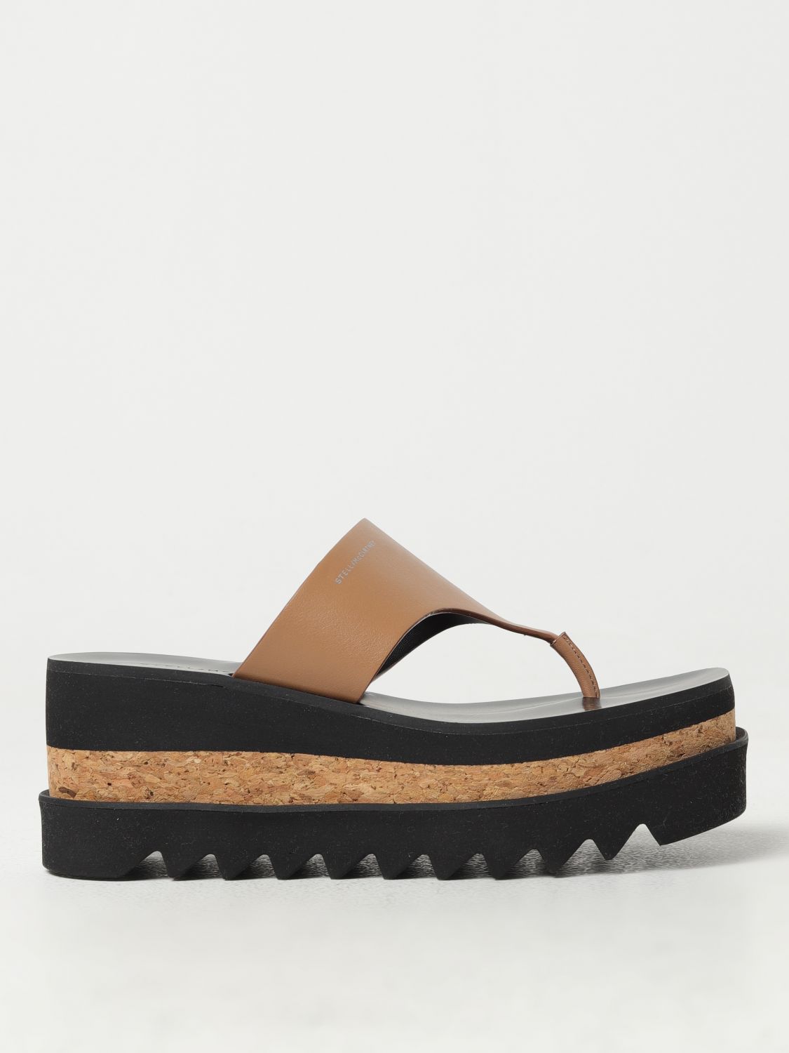 Stella mccartney hot sale logo sandals