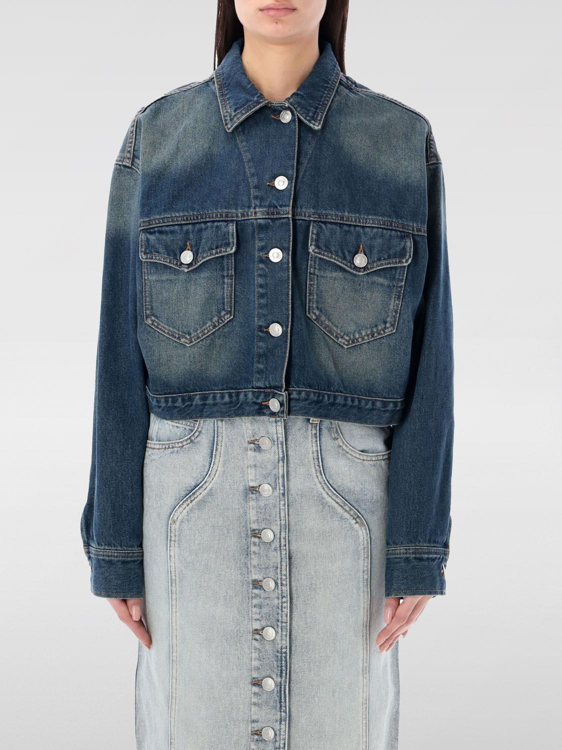 Isabel Marant Tadia Denim Jacket In Blue