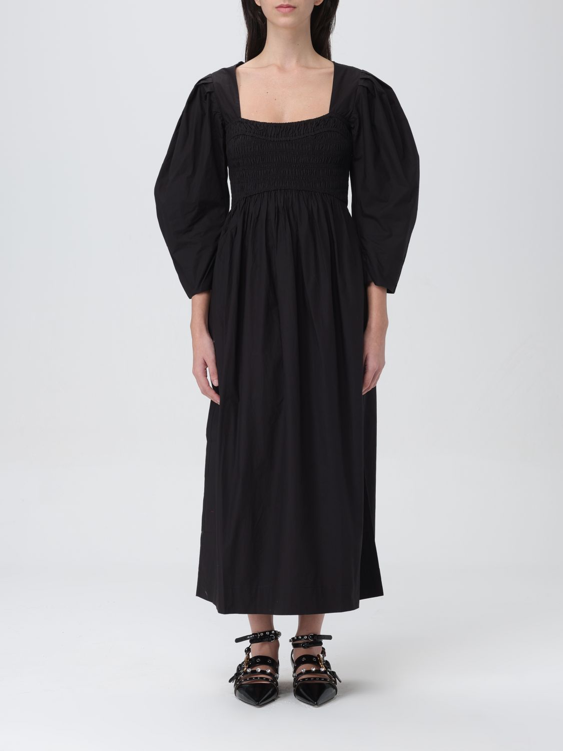 Ganni Dress  Woman Color Black