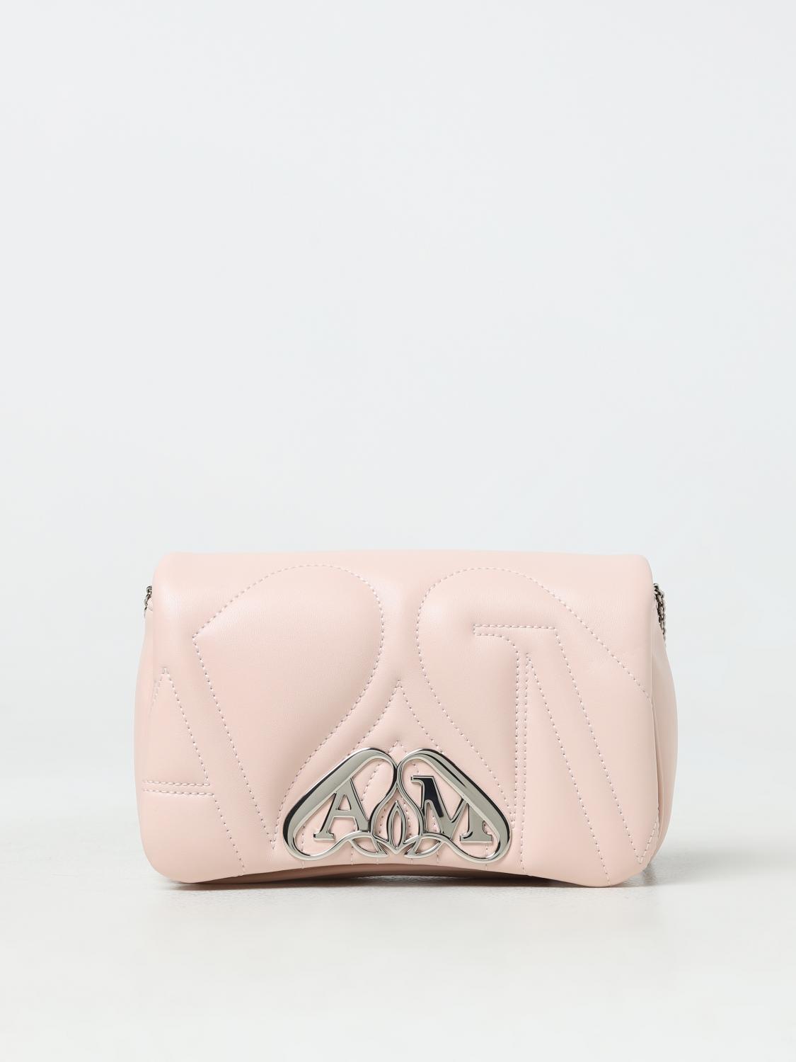 Mini Bag MCQUEEN Woman color Beige