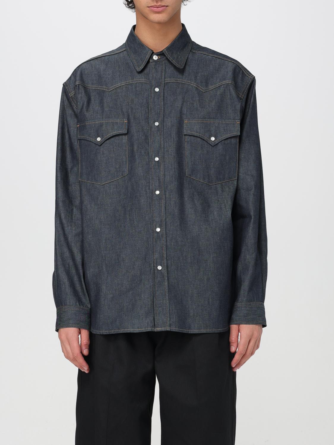 Shirt MAISON MARGIELA Men colour Blue