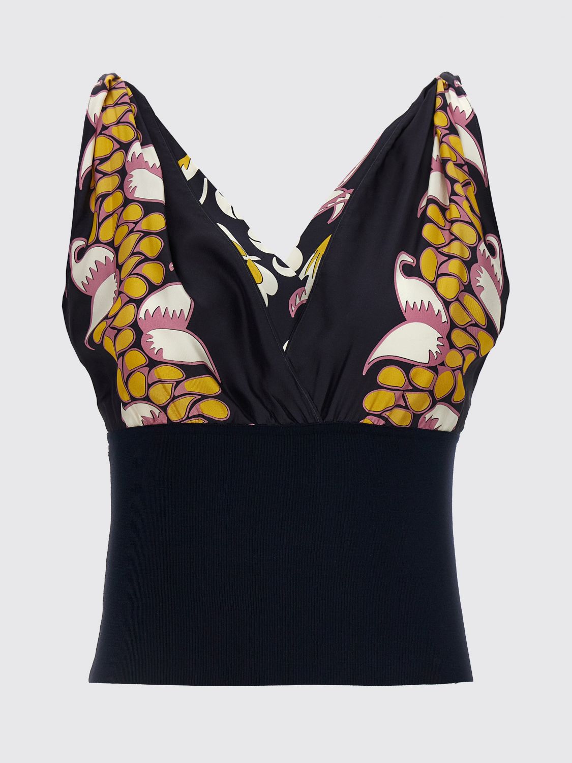 TORY BURCH Top Woman color Black　トリー バーチ トップ ウーマン カラー ブラック TORY