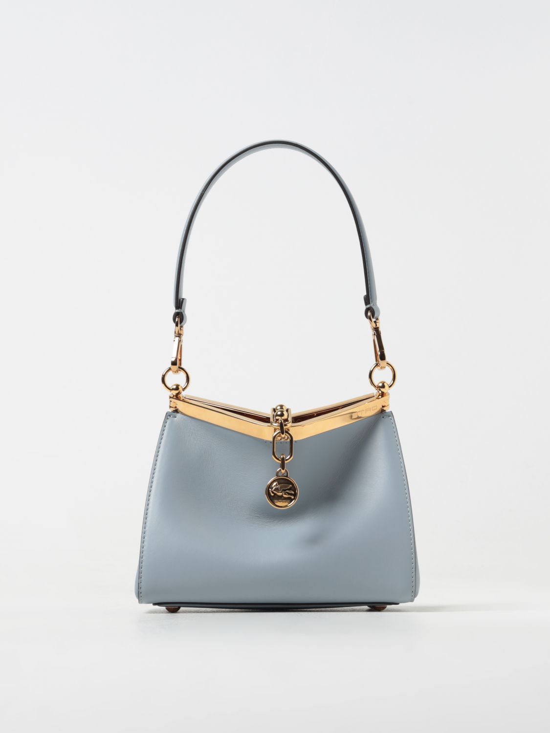 Shop Etro Mini Bag  Woman Color Sky Blue
