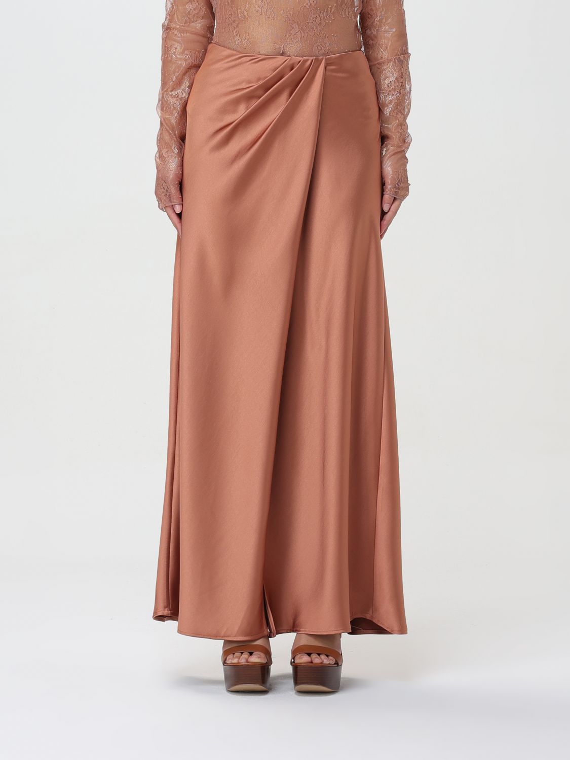 Pinko Skirt  Woman Colour Brown