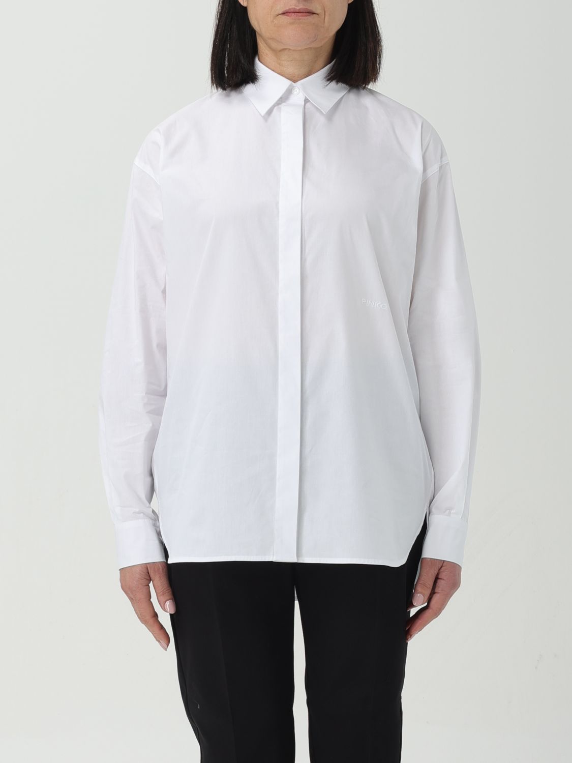 Shop Pinko Shirt  Woman Color White