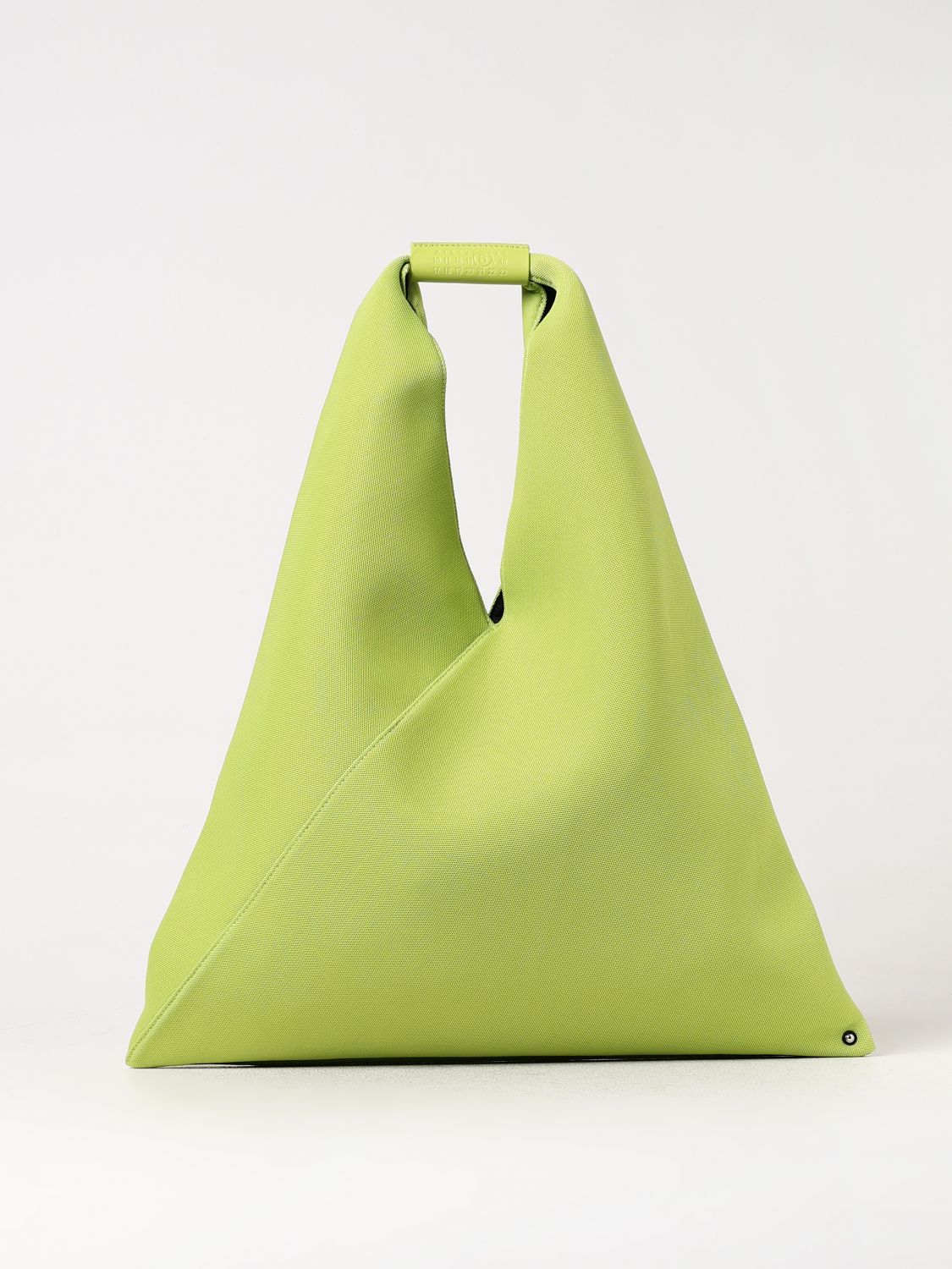 Shop Mm6 Maison Margiela Handbag  Woman Color Lime In 青柠绿