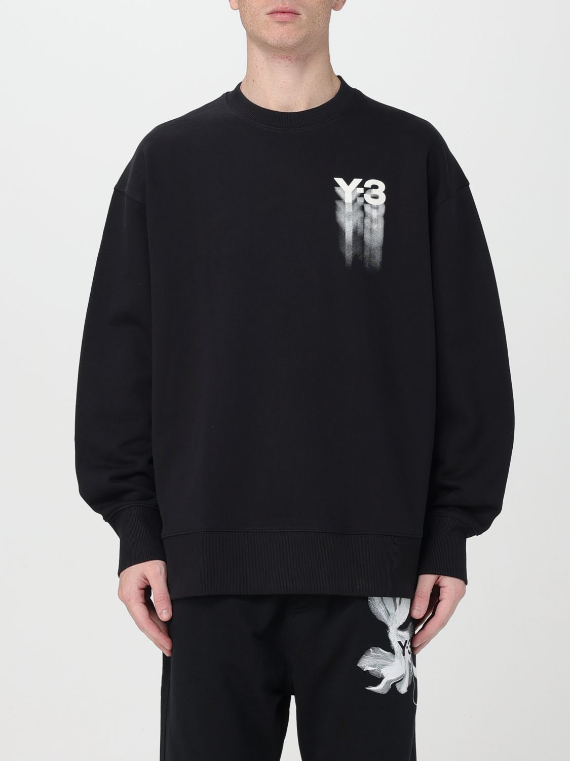 Shop Y-3 Sweatshirt  Men Color Black