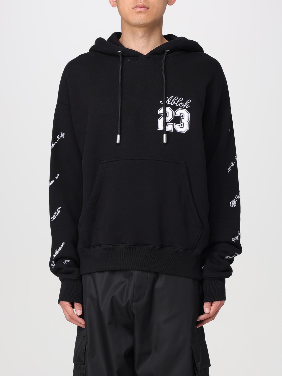 Shop Off-white Sweatshirt  Men Color Black In 黑色