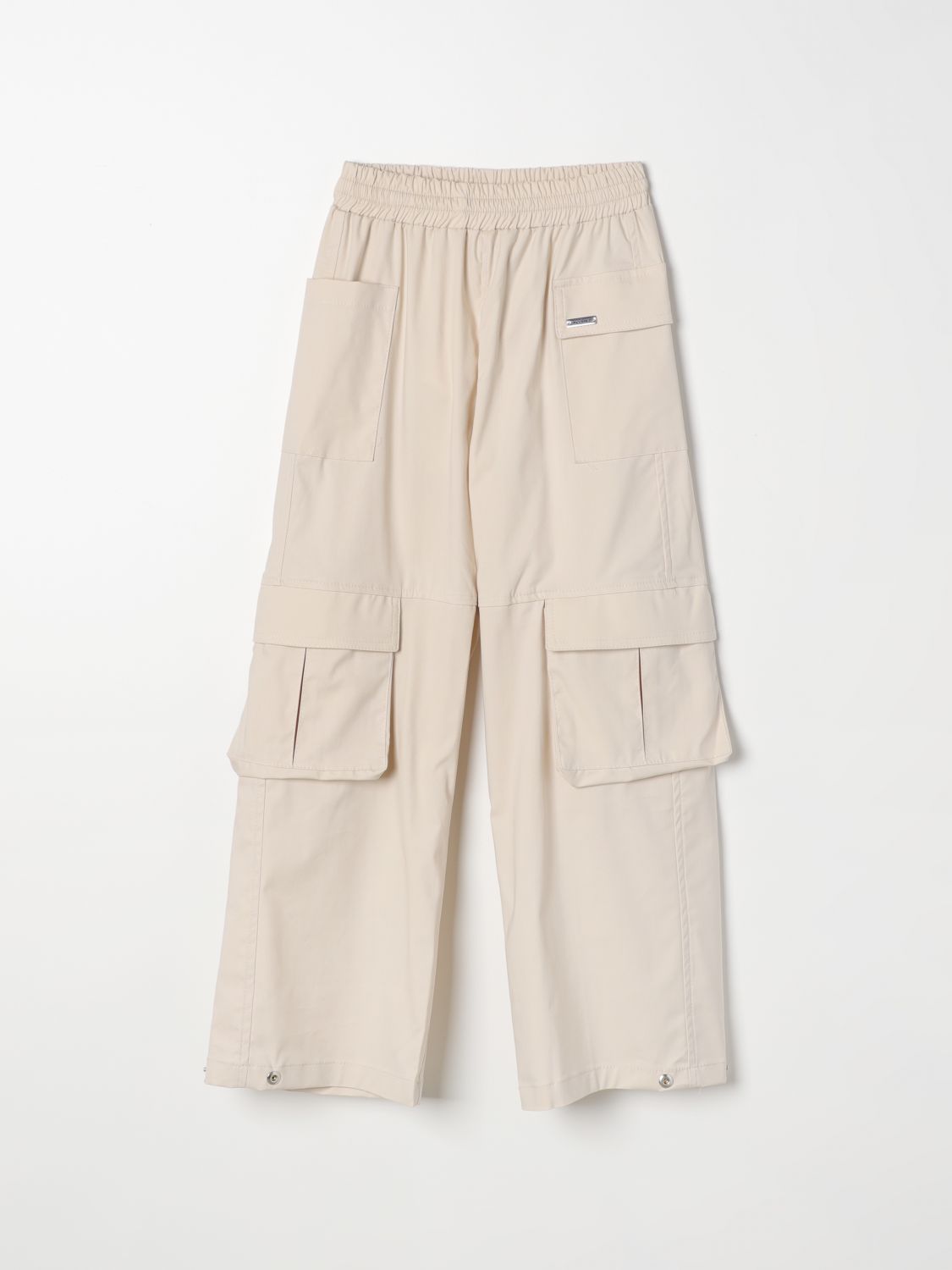Monnalisa Pants Kids Color Beige In Beige