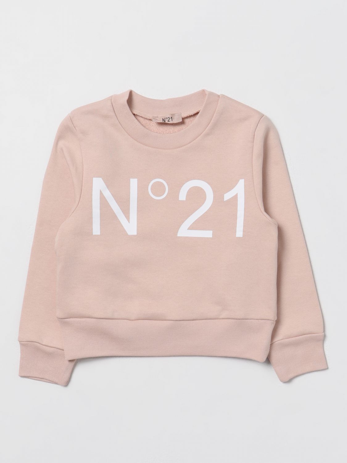Shop N°21 Sweater N° 21 Kids Color Blush Pink