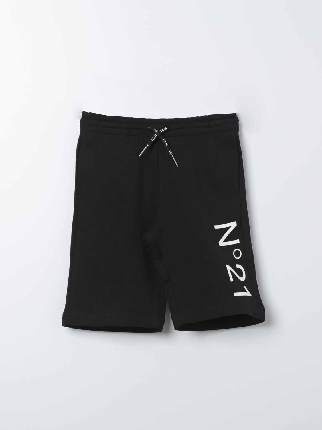 Shorts N° 21 Kids colour Black