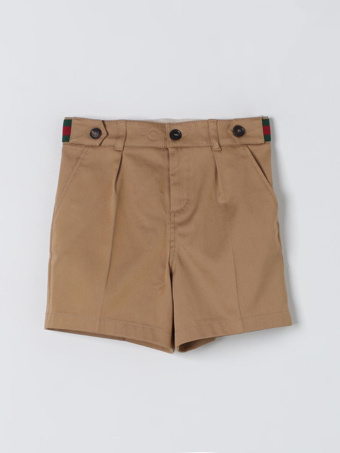 GUCCI Shorts Kids color Beige GUCCI Shorts Kids color Beige