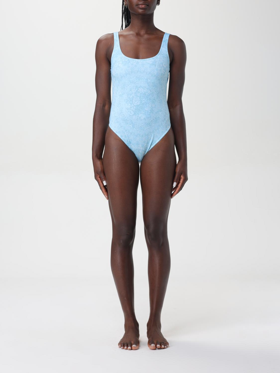 Shop Versace Swimsuit  Woman Color Blue