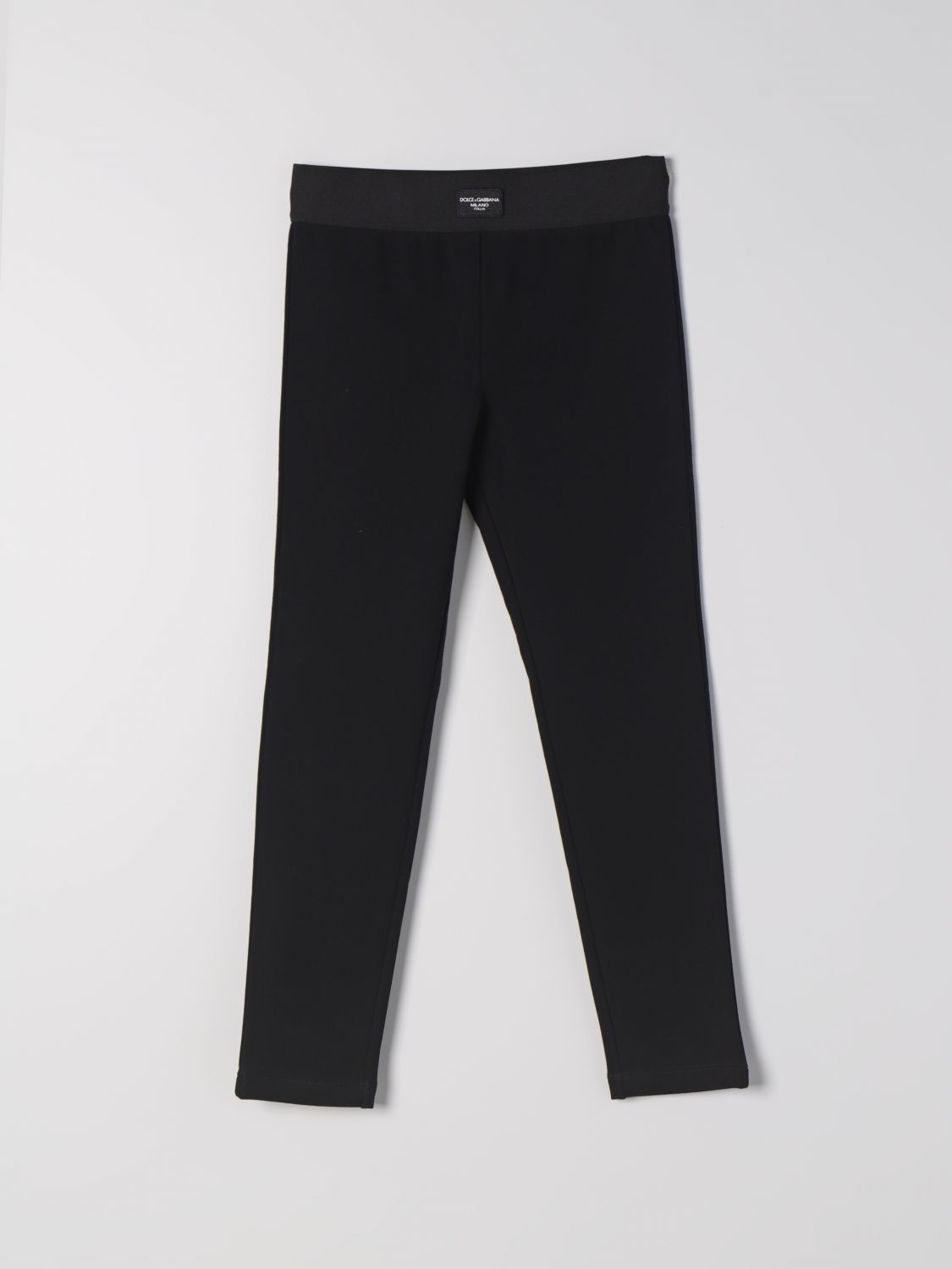 Shop Dolce & Gabbana Pants  Kids Color Black