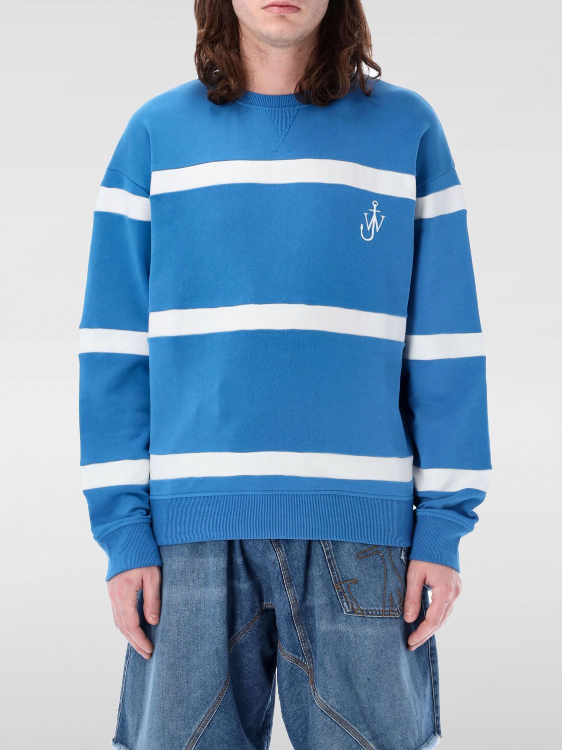 Jw Anderson Sweatshirt  Men Color Blue