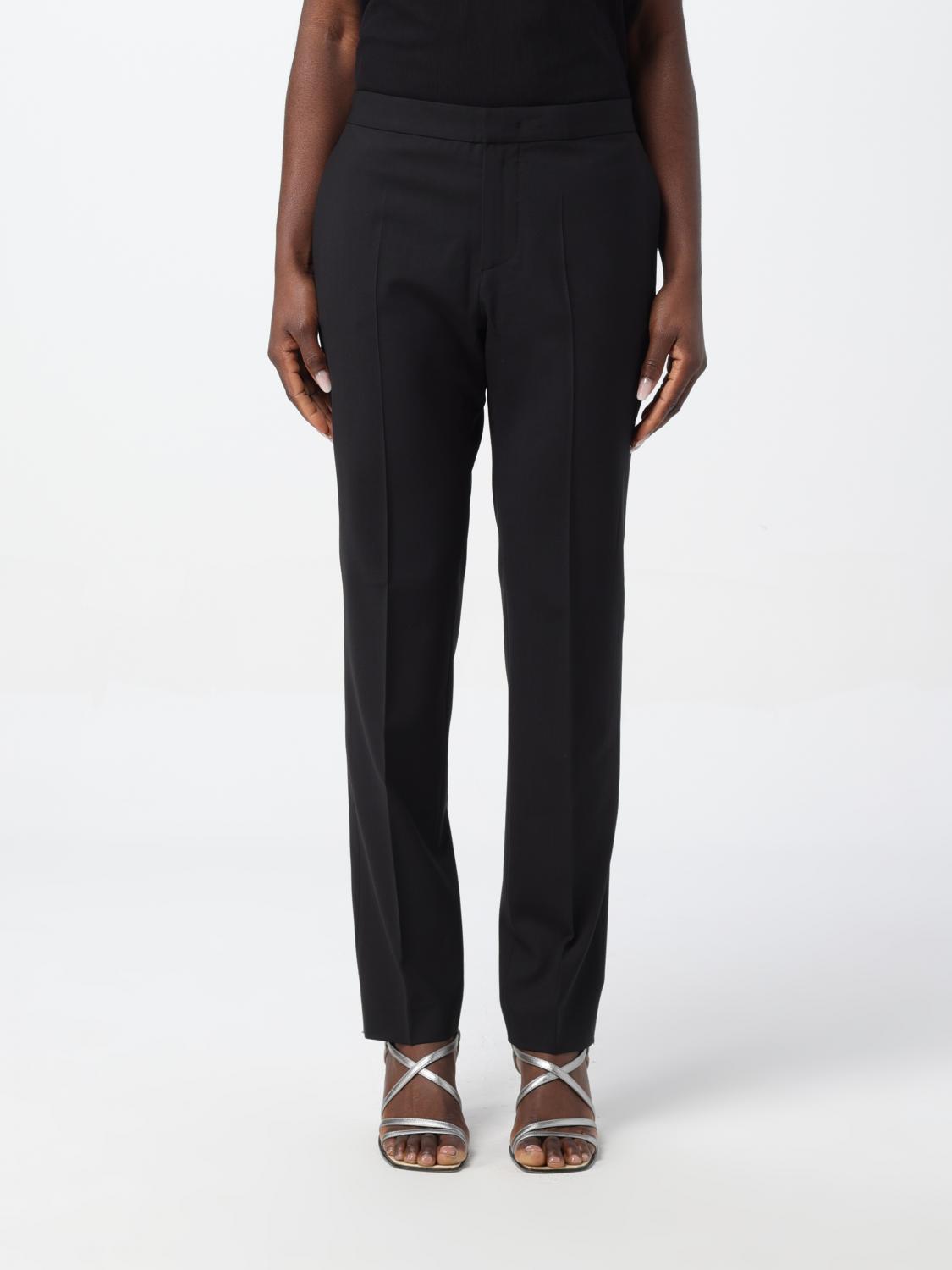 Fabiana Filippi Straight Casual Pants In Black