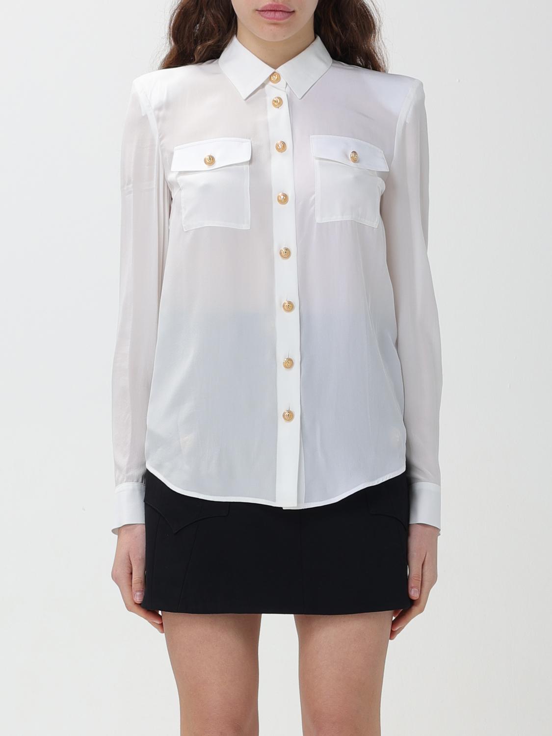 Top BALMAIN Woman colour White