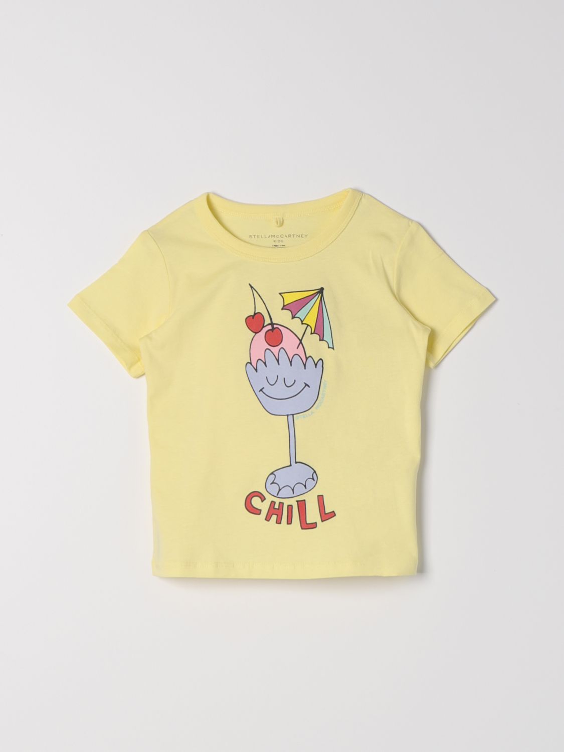 Shop Stella Mccartney T-shirt  Kids Kids Color Yellow