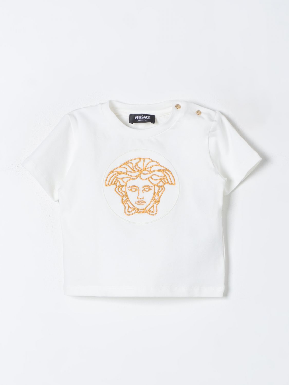 Young Versace T-shirt  Kids Color White In 白色