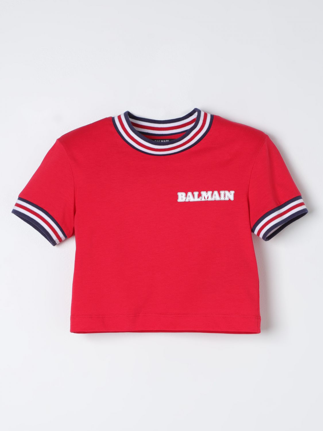 Balmain T-shirt  Kids Kids Colour Red