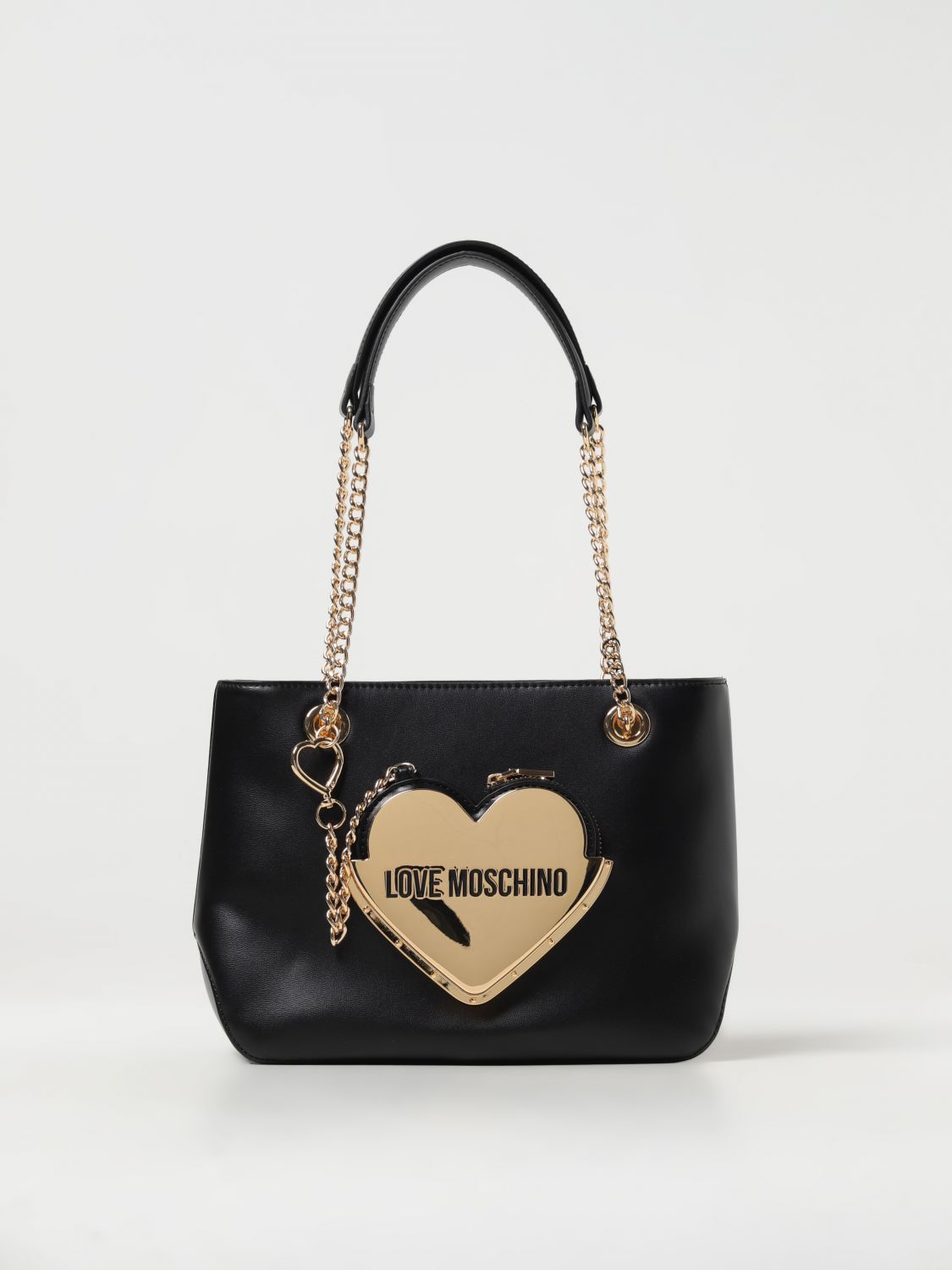 LOVE MOSCHINO tote bags for women Black Love Moschino tote