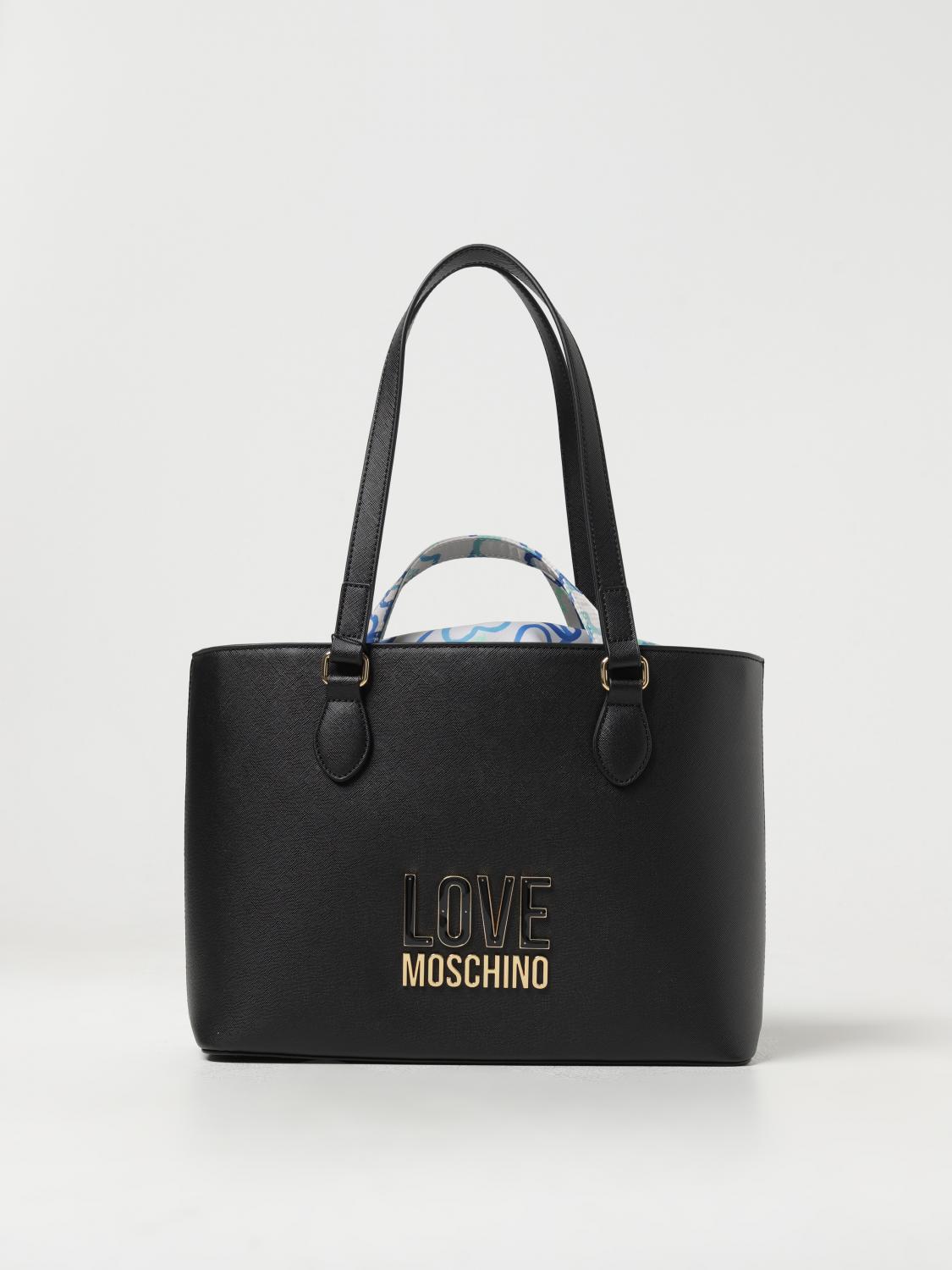 Moschino tote discount bags on sale