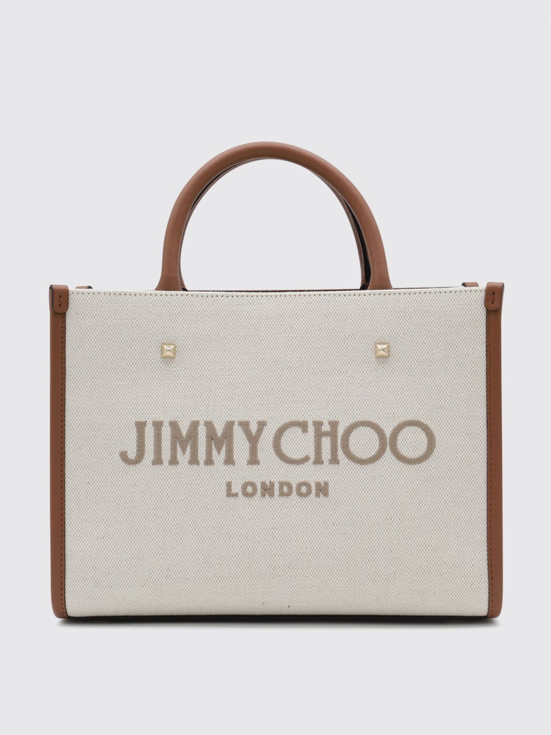 Shop Jimmy Choo Handbag  Woman Color Natural
