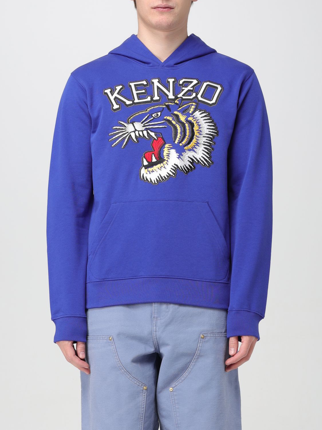 Kenzo Sweatshirt  Men Color Blue