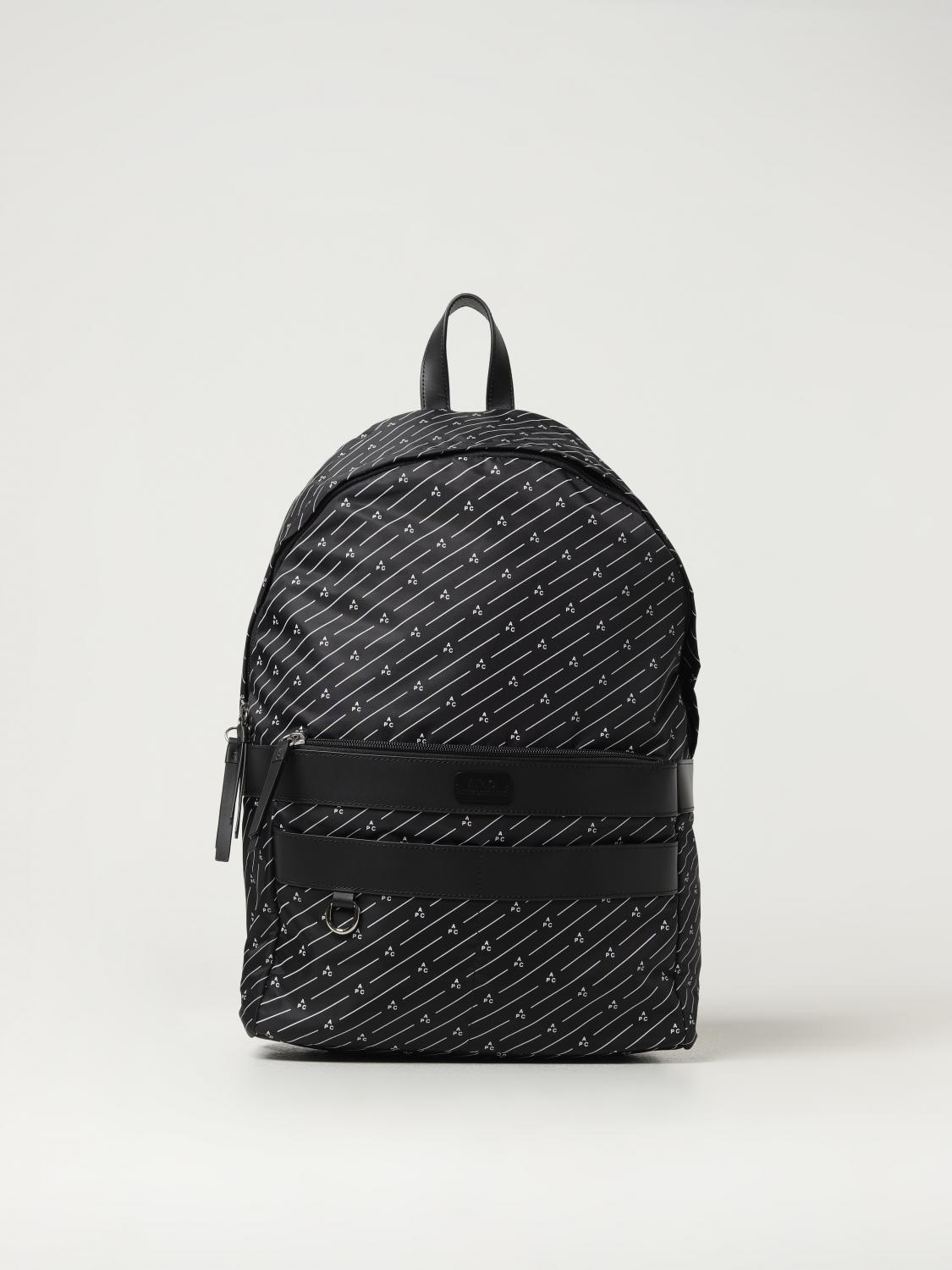 Backpack A. P.C. Men color Black