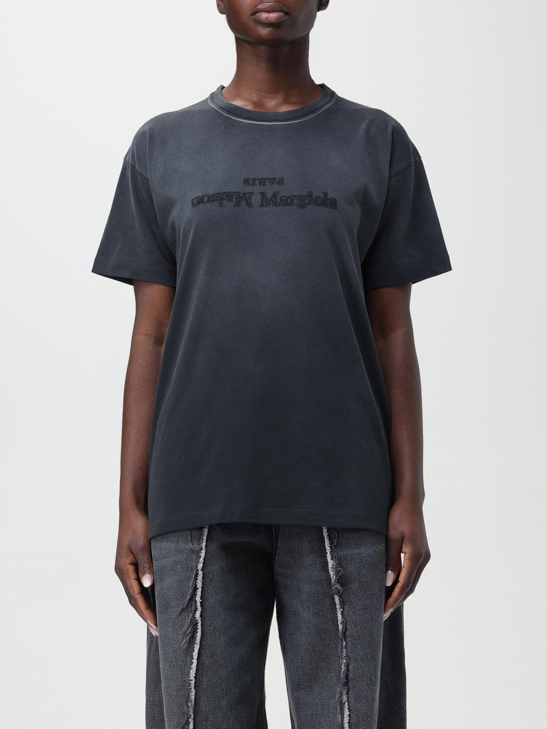 T-Shirt MAISON MARGIELA Woman colour Charcoal