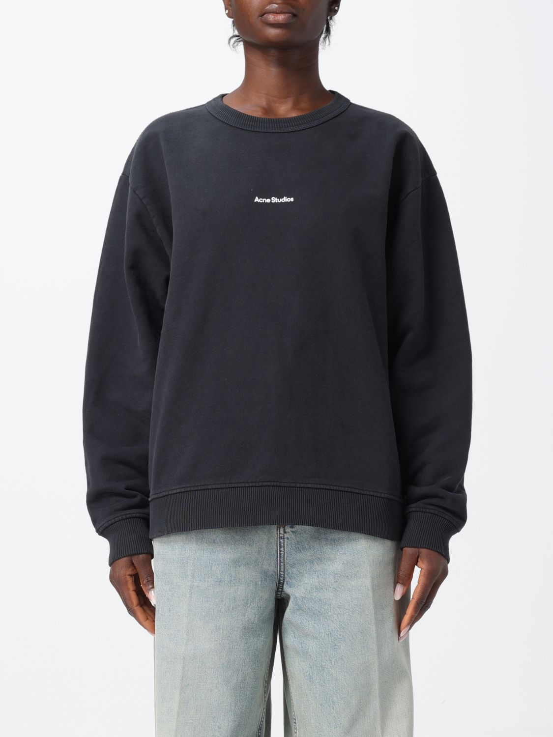 Shop Acne Studios Sweater  Woman Color Black
