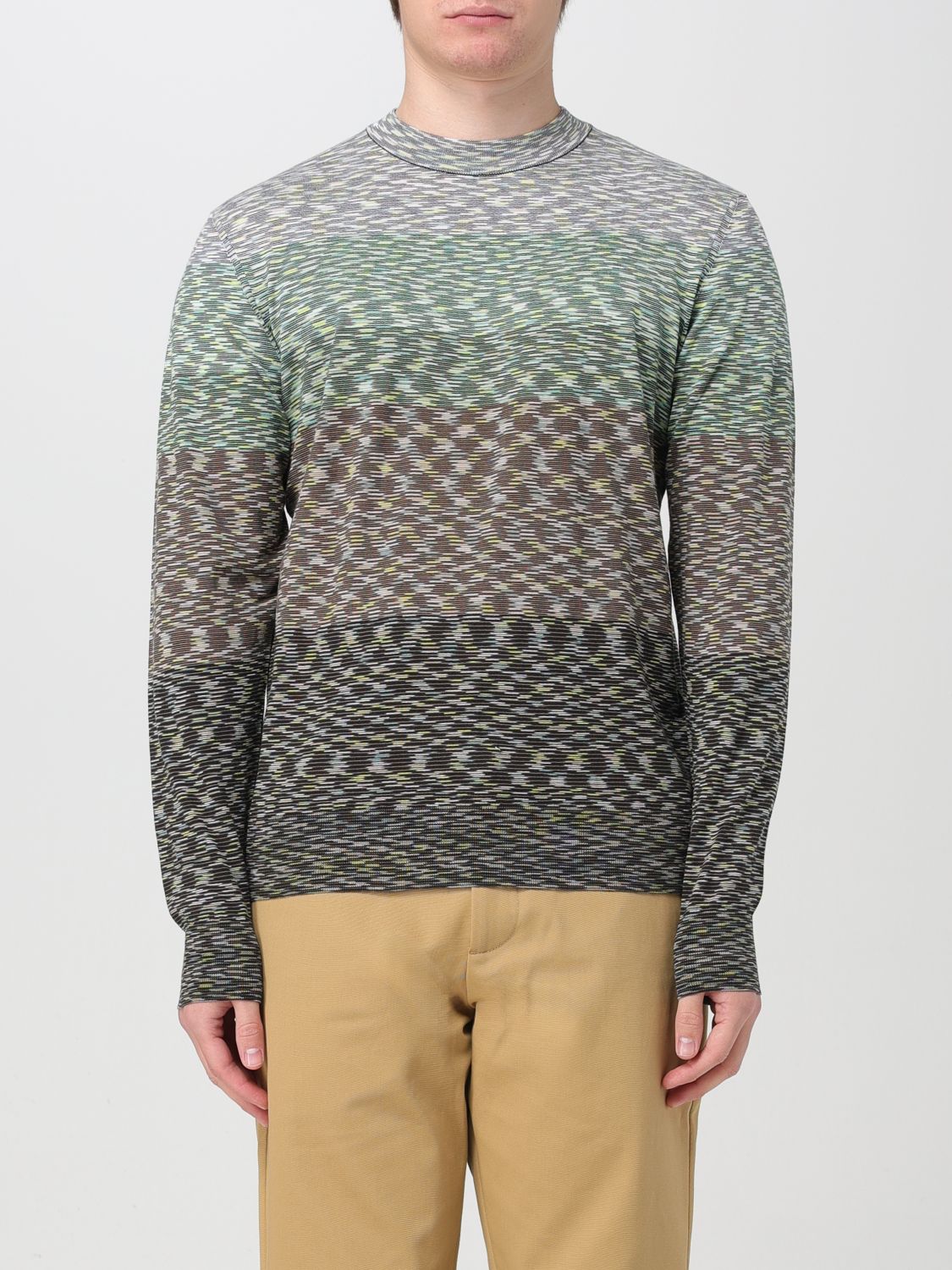 Shop Missoni Sweater  Men Color Green