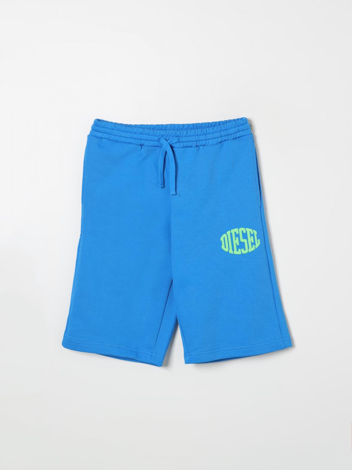 Diesel Shorts Kids Color Gnawed Blue In Gnawed Blue