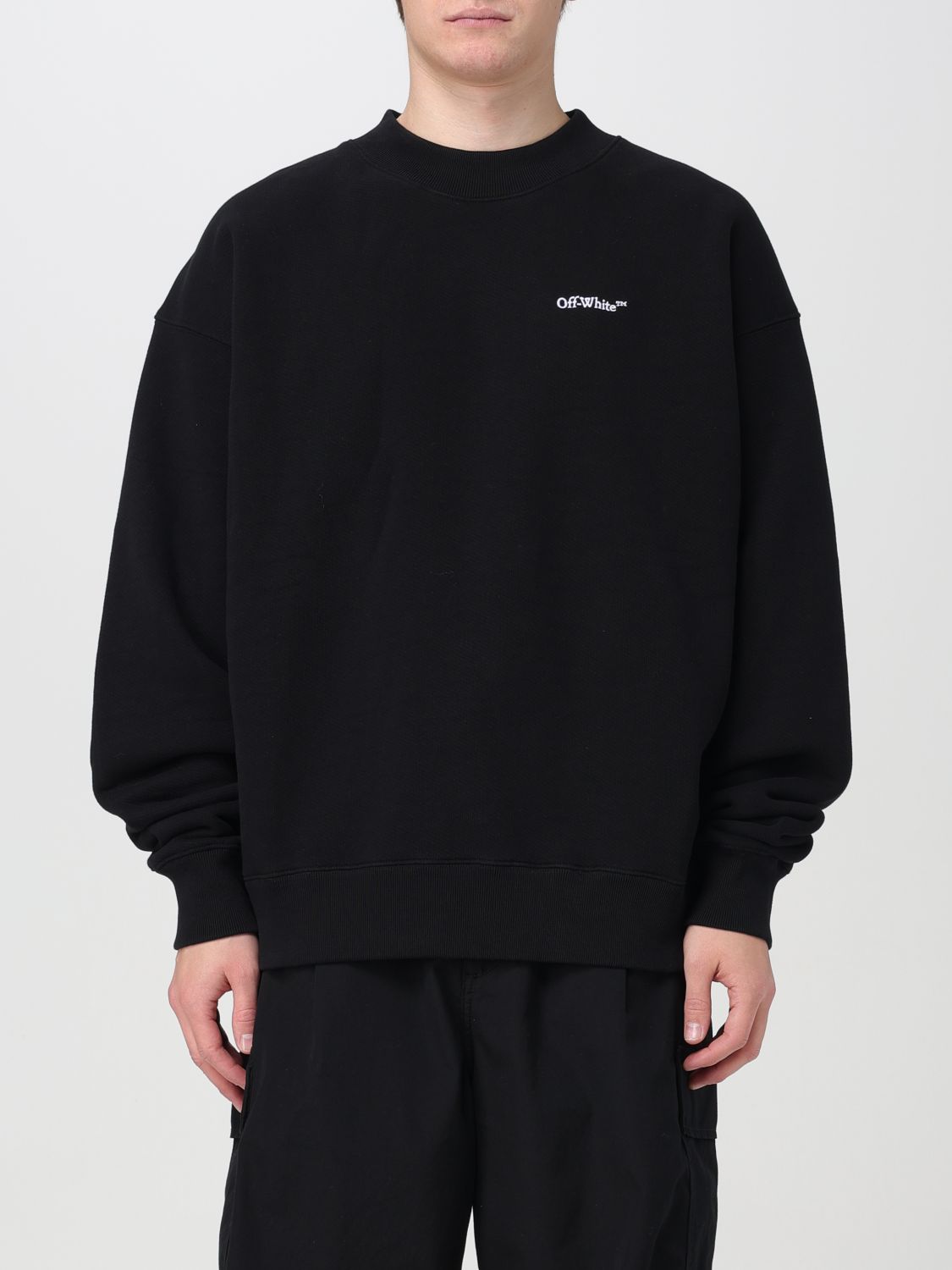 Shop Off-white Sweatshirt  Men Color Black