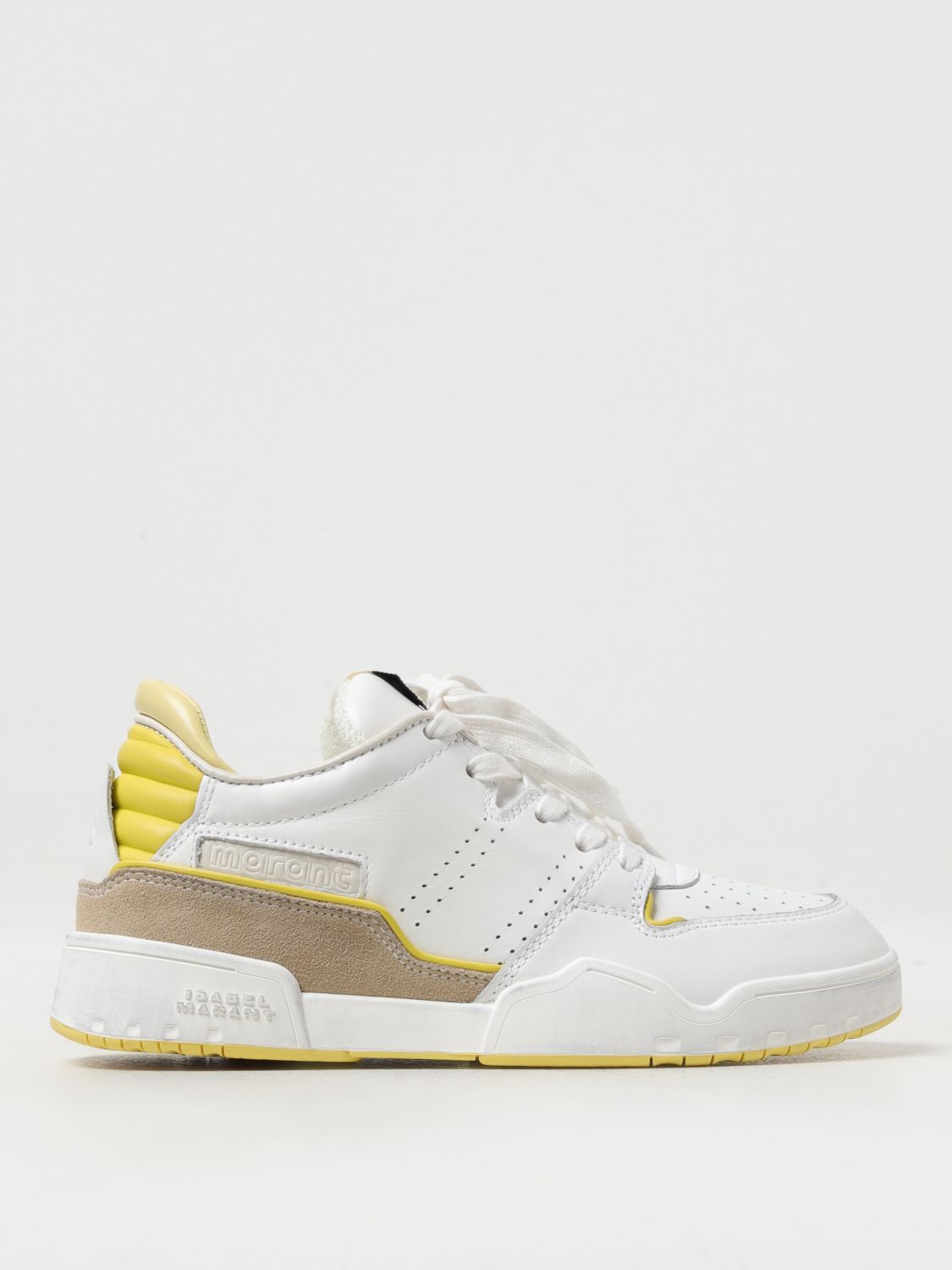 Shop Isabel Marant Sneakers  Woman Color Yellow
