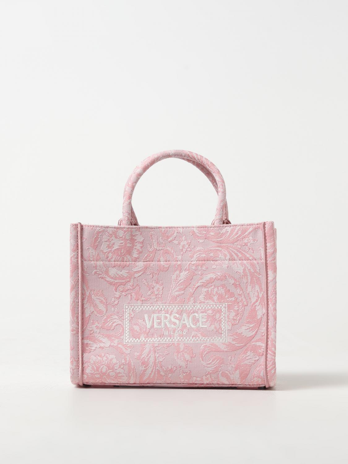 Handbag VERSACE Woman colour Pink