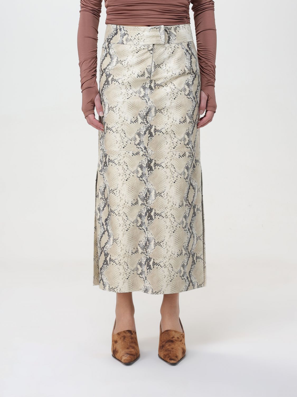 Helmut Lang Skirt  Woman Colour Beige