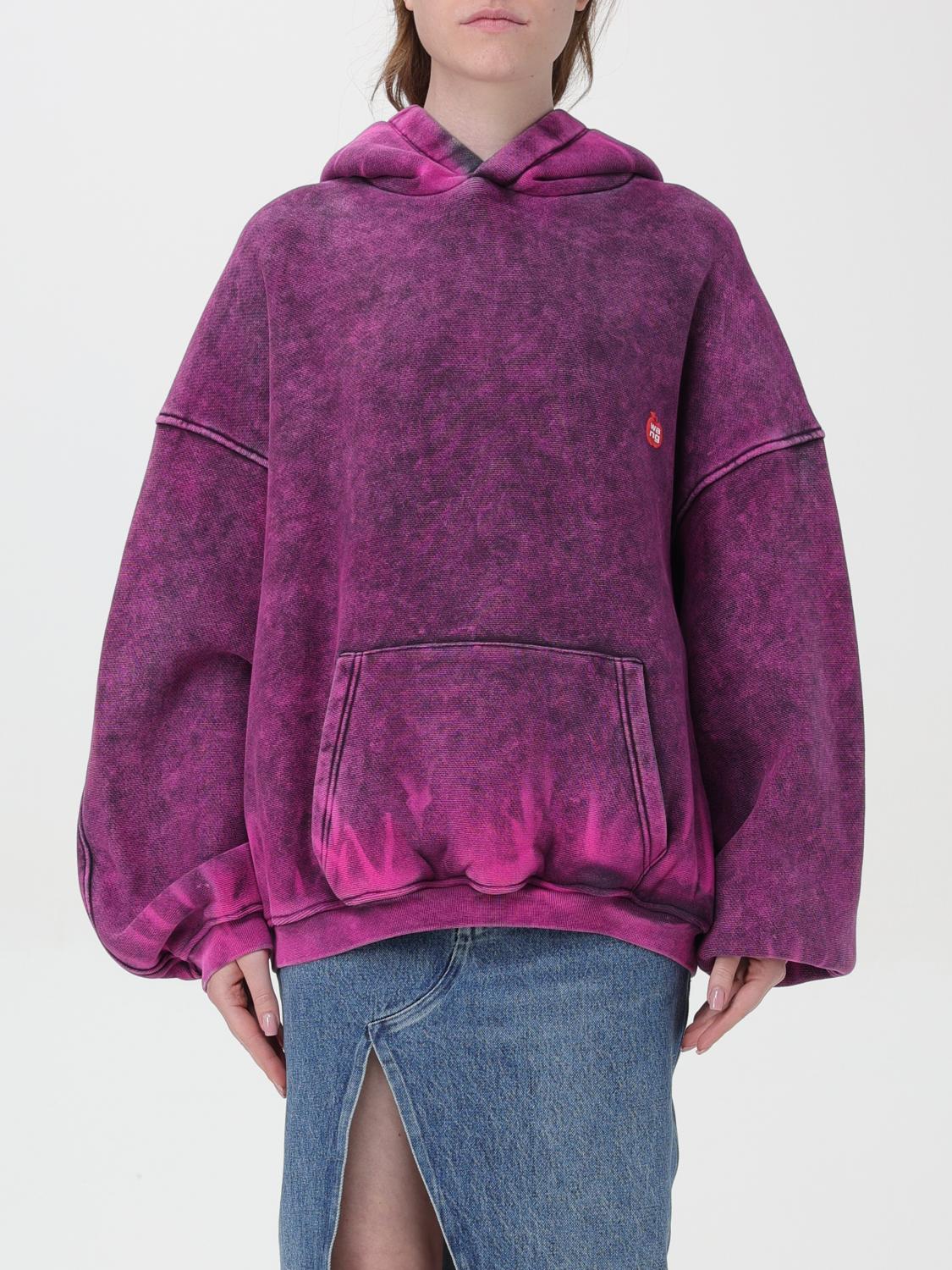 Shop Alexander Wang Sweatshirt  Woman Color Pink