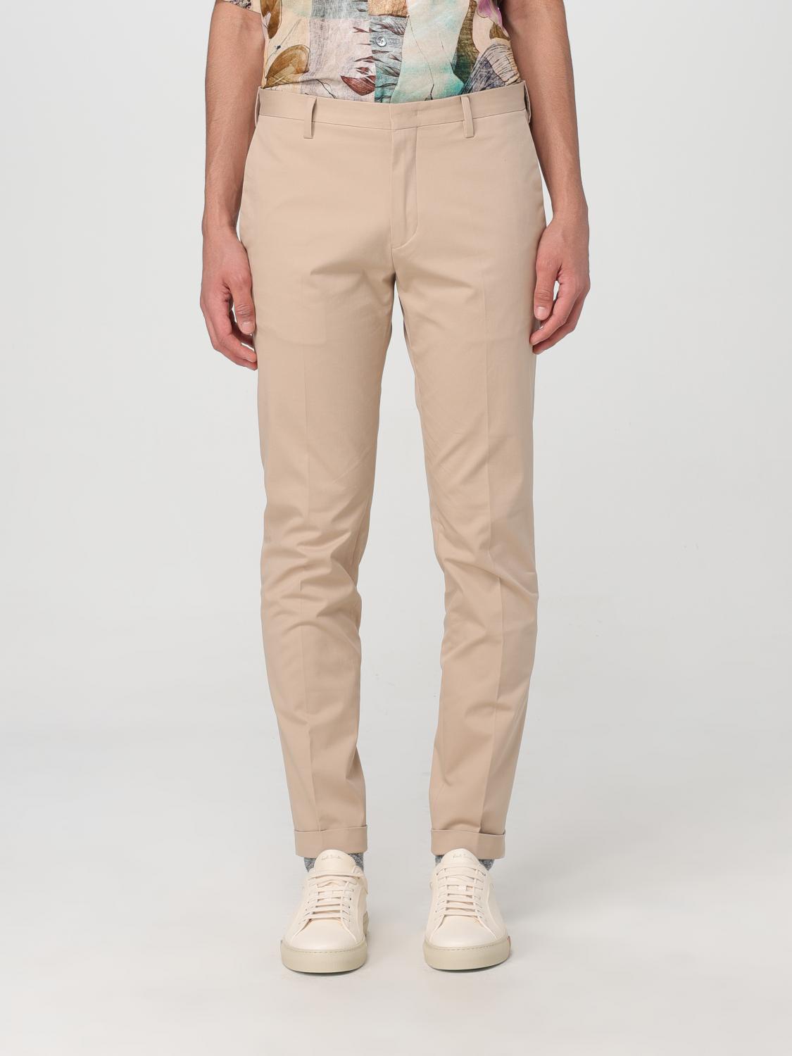 PS BY PAUL SMITH PANTS PS PAUL SMITH MEN COLOR SAND F18719054