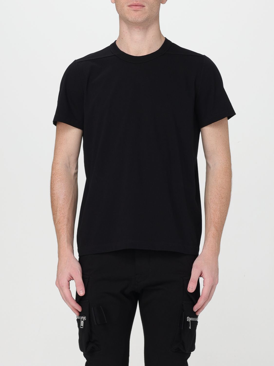 Shop Rick Owens T-shirt  Men Color Black