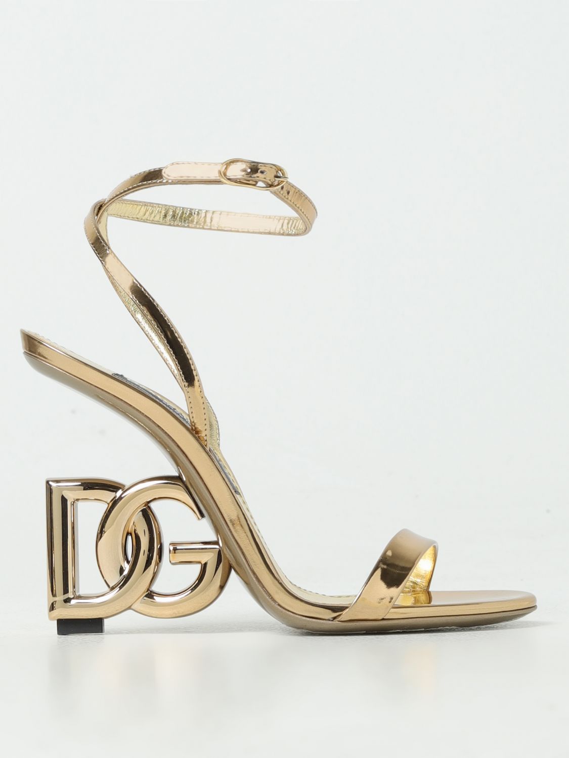 Dolce & Gabbana Heeled Sandals  Woman Color Gold