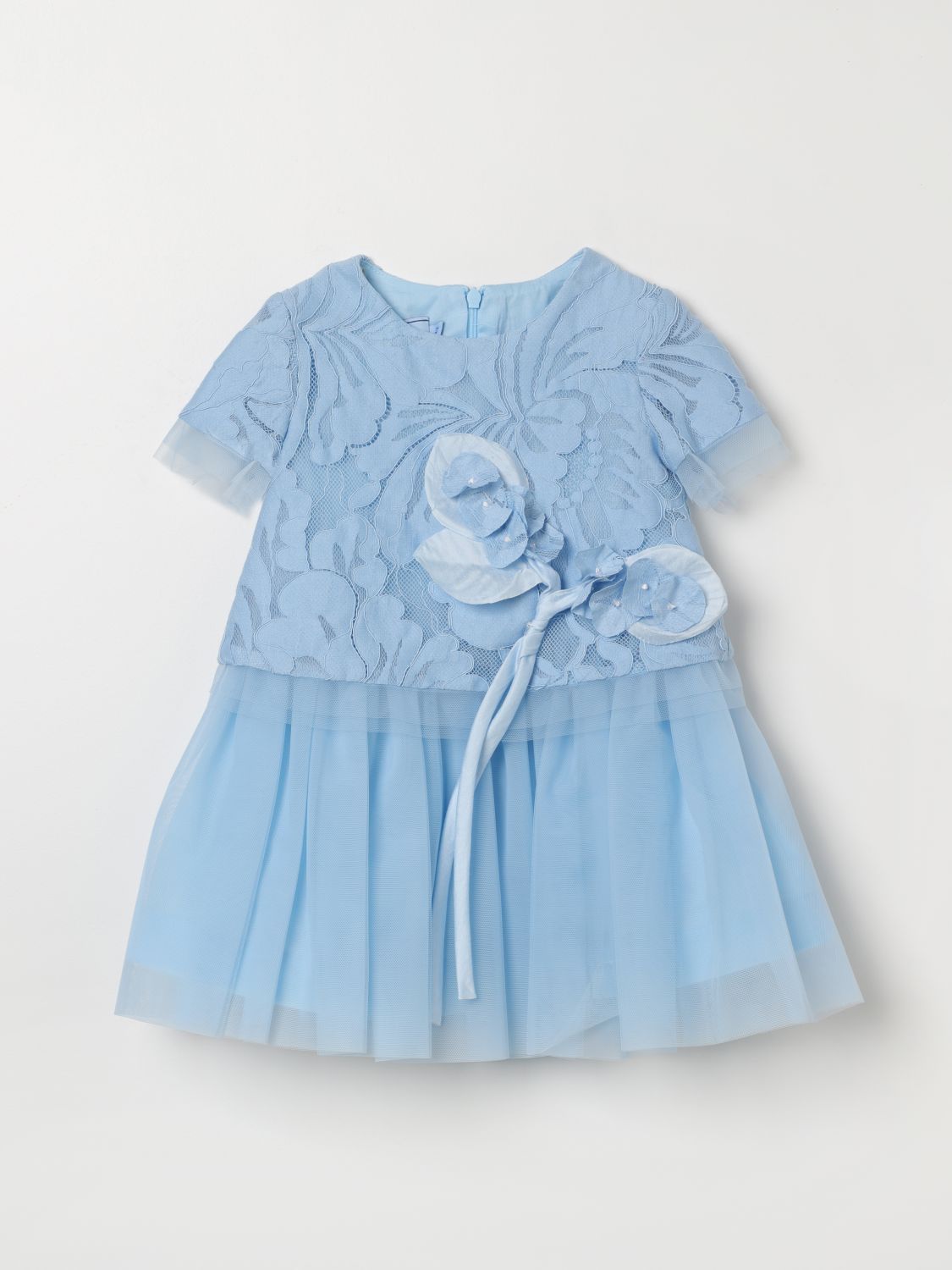 Mi Mi Sol Dress  Kids Colour Sky Blue