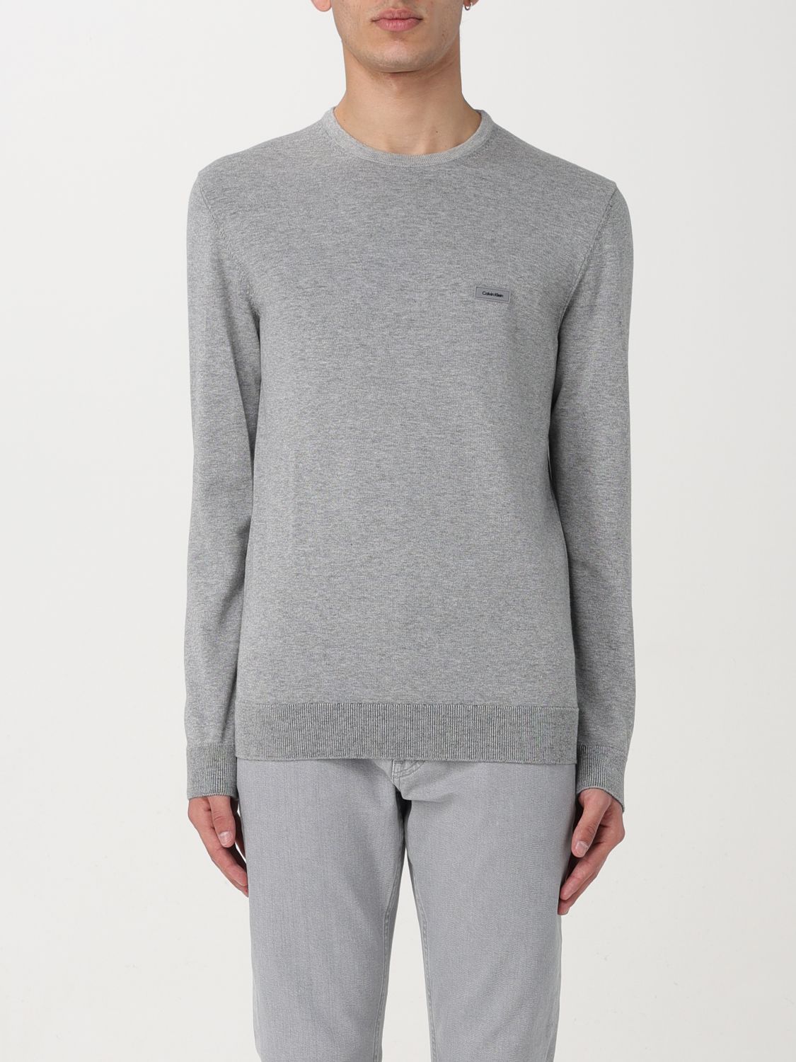 Shop Calvin Klein Sweater  Men Color Grey
