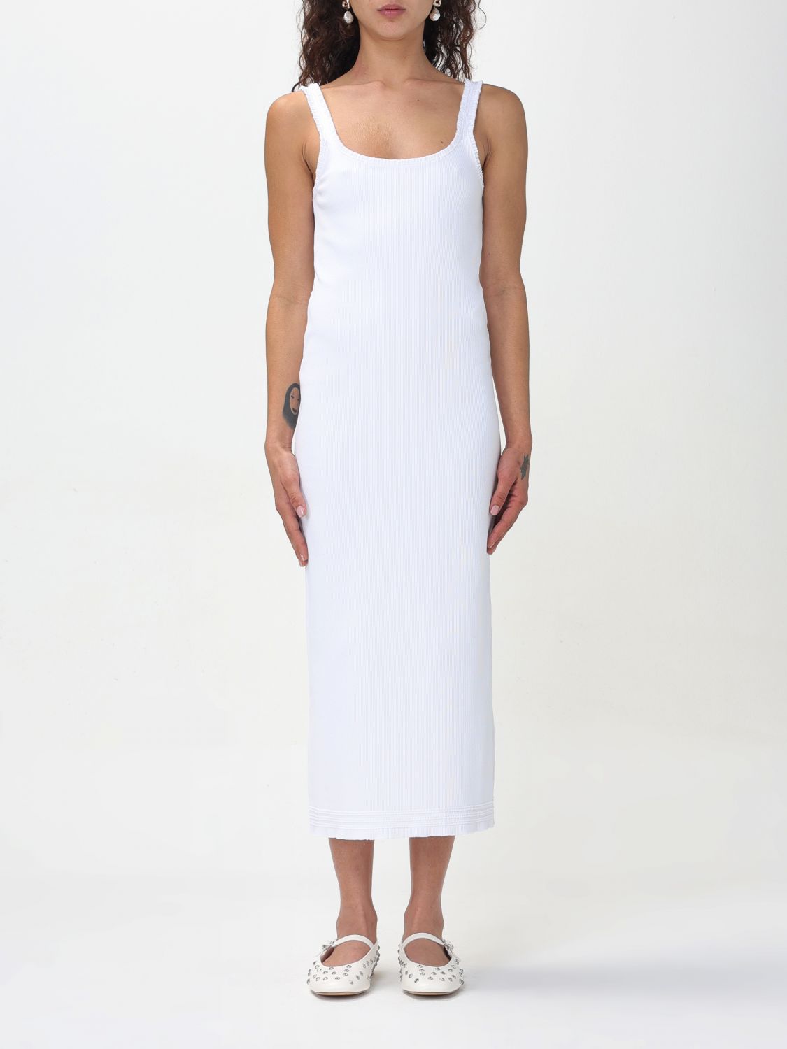 Shop Chloé Dress  Woman Color White