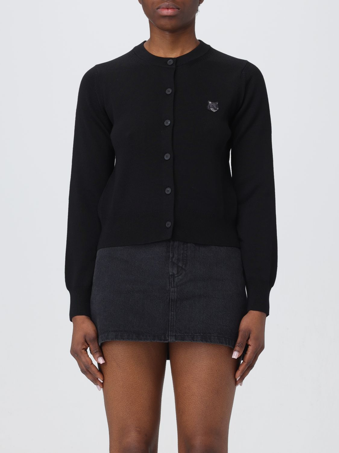 Maison Kitsuné Sweater  Woman Color Black