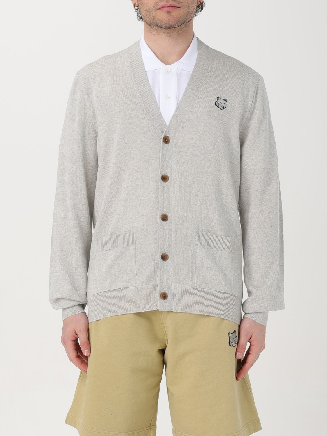 Maison Kitsuné Cardigan  Men Color Grey